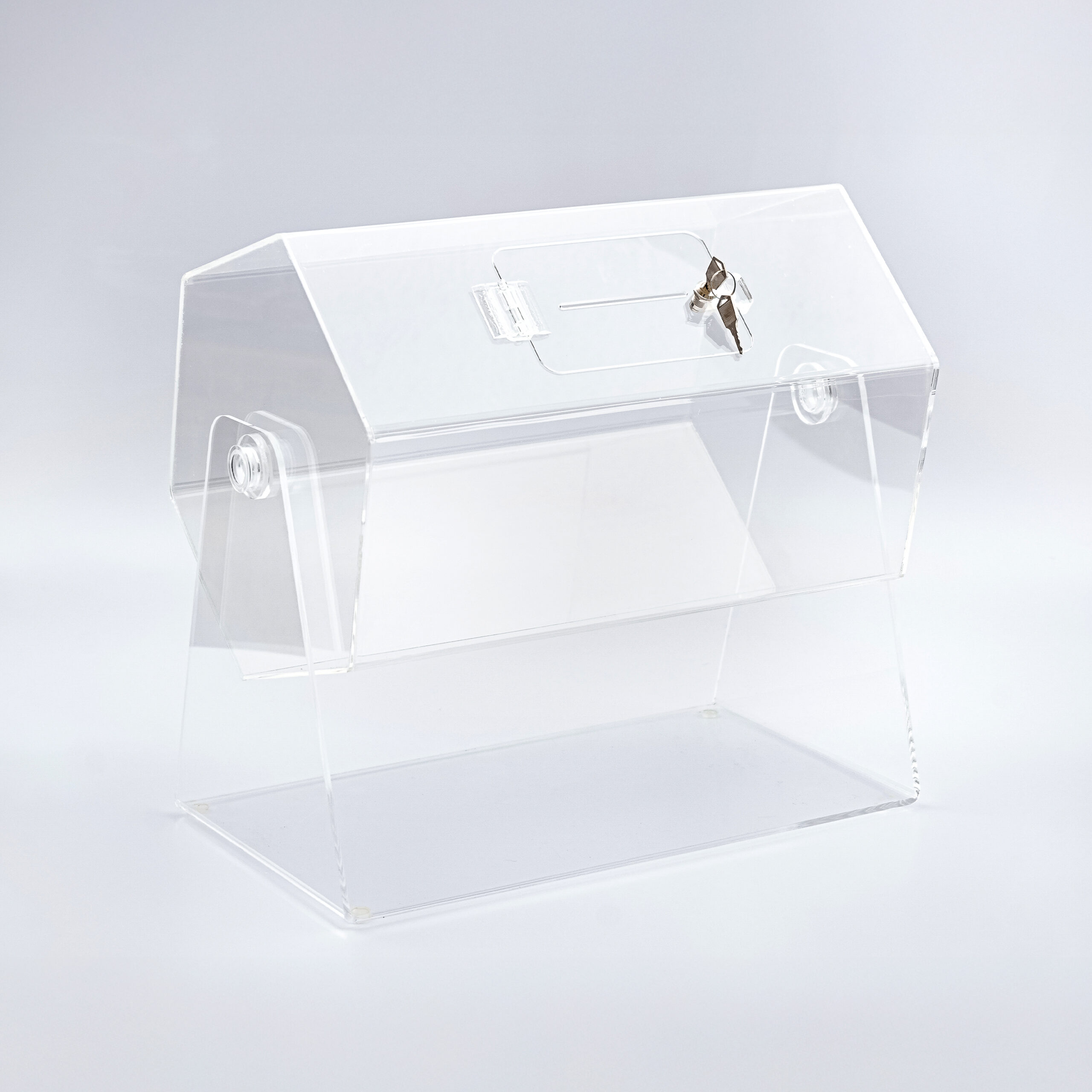 Tómbola De Acrílico 30 X 40 Cms - Urna Para Sorteos Y Rifas - Image 6