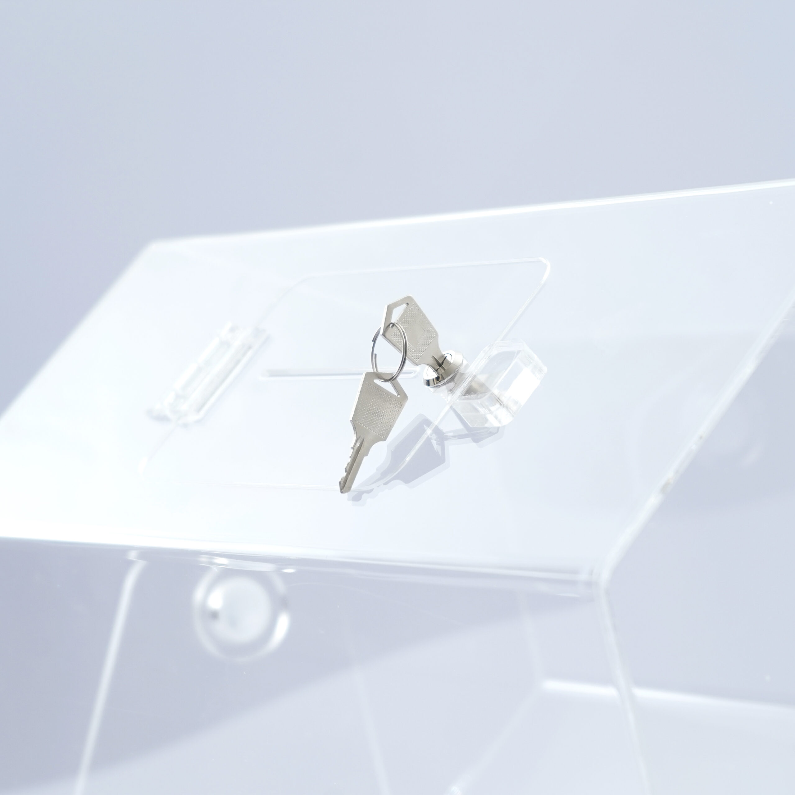 Tómbola De Acrílico 30 X 40 Cms - Urna Para Sorteos Y Rifas - Image 2